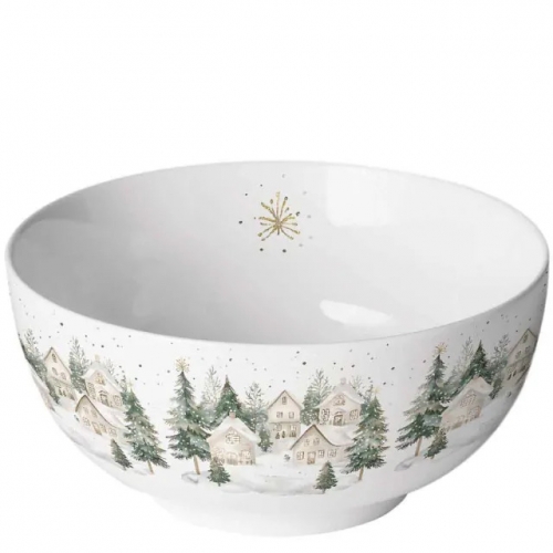 Bol snowy houses - ambiente Bol snowy houses - ambiente