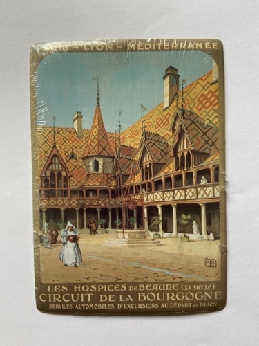 Plaque métal les Hospices de Beaune - editions clouet Plaque métal les Hospices de Beaune - editions clouet