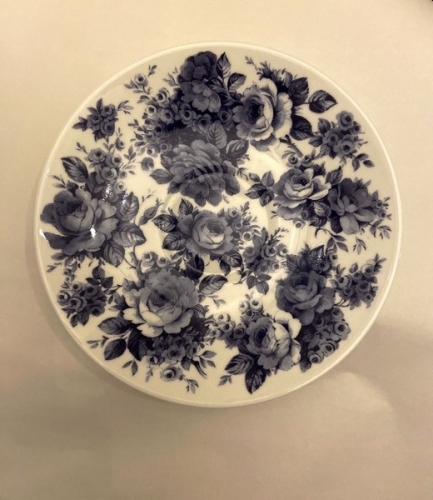 Soucoupe déjeuner blue chintz - Roy Kirkham Soucoupe déjeuner blue chintz - Roy Kirkham