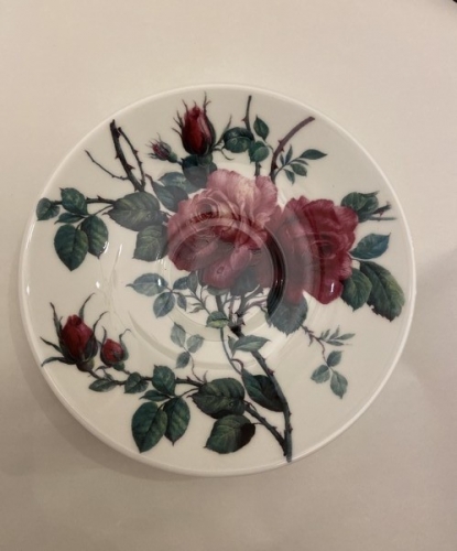 Soucoupe déjeuner english rose - Roy Kirkham Soucoupe déjeuner english rose - Roy Kirkham