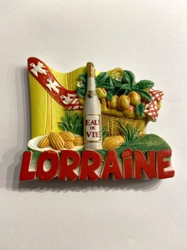 Magnet panier mirabelle Lorraine Magnet panier mirabelle Lorraine