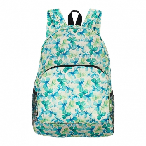 Sac à dos pliable tréfles - éco chic Sac à dos pliable tréfles - éco chic