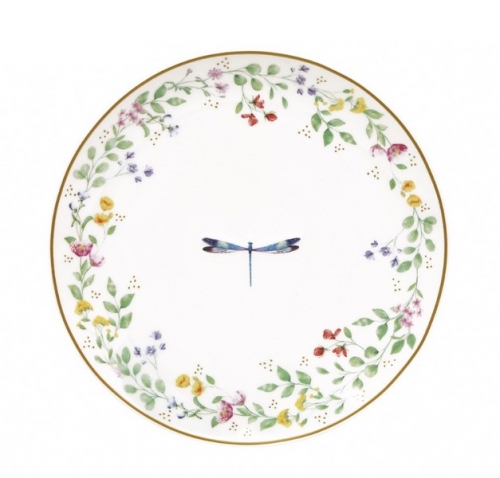 Assiette dessert libellule fancy garden -easy life Assiette dessert libellule fancy garden -easy life