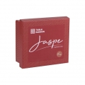 Coffret de 4 gobelets jaspe rouge - table et passion