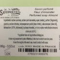 Boite à savon en métal avec moulin - savonnerie de Nyons