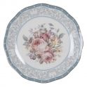 Tasse à thé roses bleu