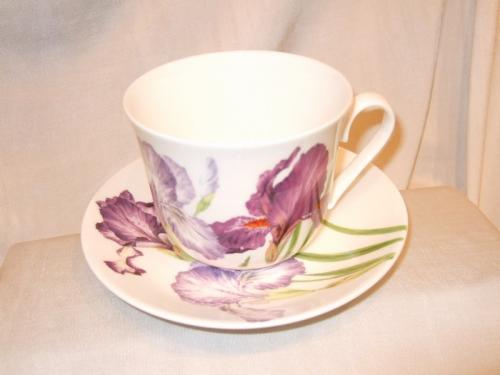 tasse à déjeuner iris