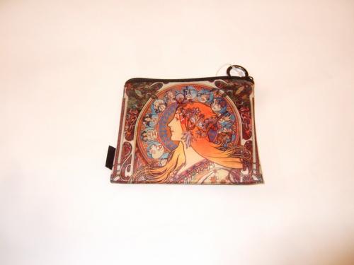 Petit porte monnaie zodiaque - Mucha