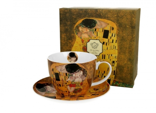 Déjeuner le baiser de Klimt - duo gift