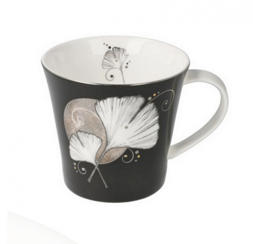 Tasse lotus ginkgo noir - goebel