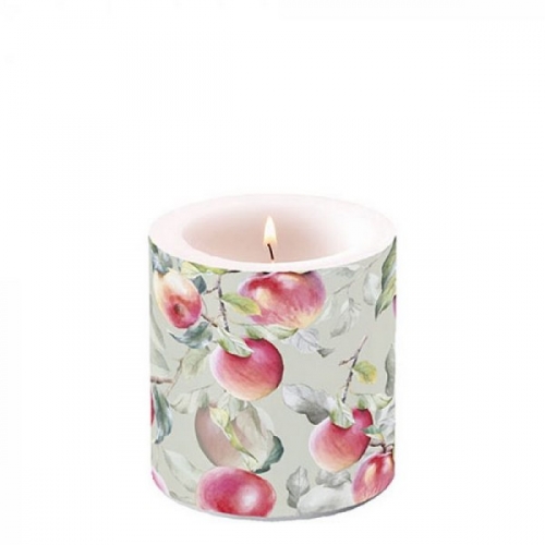 Petite bougie lampion fresh apples green - ambiente