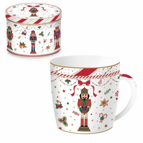 Mug nutcracker twist avec boite métal - easy life