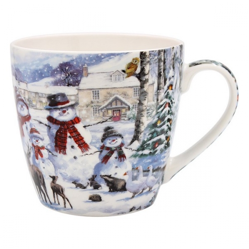 Mug magic of Xmas snowmen - leonardo collection