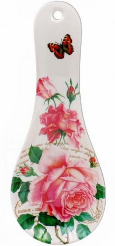 Repose cuillère rose redoute - leonardo collection