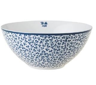 Bol porcelaine blue floris 16cm - Laura Ashley