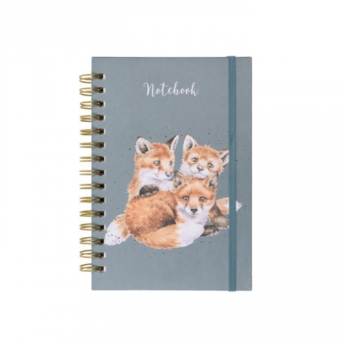 Carnet à spirale renards - Hannah Dale
