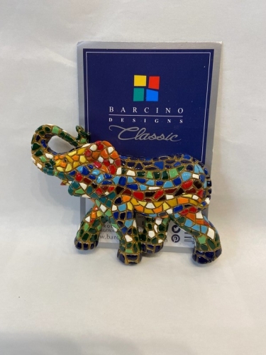 Magnet éléphant mosaïque - Barcino
