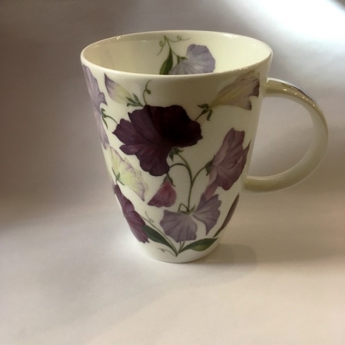 Mug pois de senteur mauve - roy kirkham