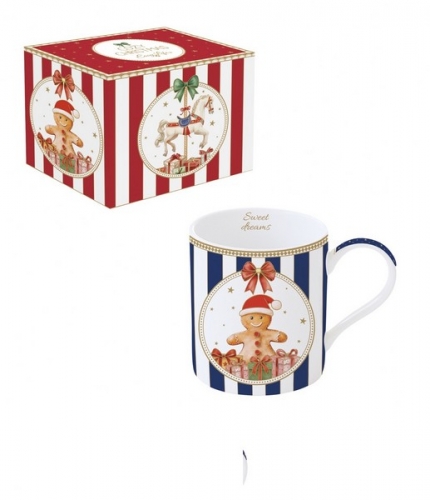 Mug cosy christmas bonhomme pain d'épices - easy life
