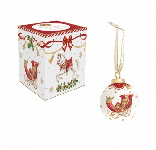 Boule de Noël caléche du père Noël christmas tale - easy life