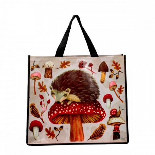 Sac cabas hérisson automne