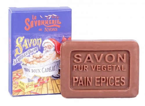 Savon d'invité bain du père Noël au pain d'épices