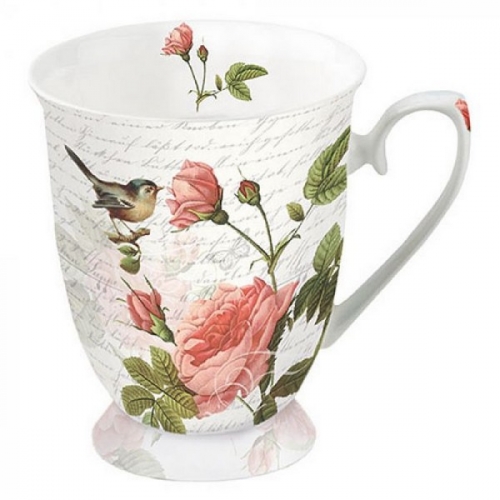 Mug sur pied rose Sophie -Ambiente
