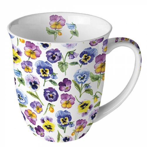 Mug pansy all over - ambiente