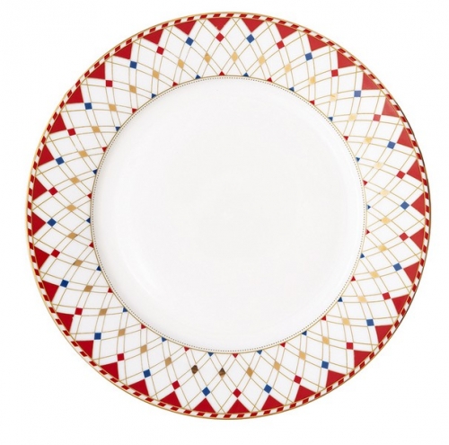 Assiette plate porcelaine christmas wonderland - easy life