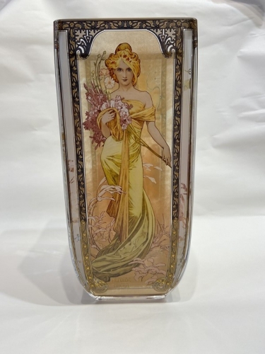 Grand vase les 4 saisons de Mucha 30cm - Artis Orbis