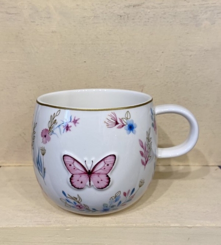 Mug papillon fancy garden - easy life