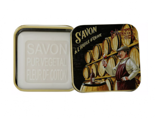 Boite métal savon le caviste - nyons
