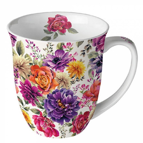 Mug en porcelaine Anne white - ambiente