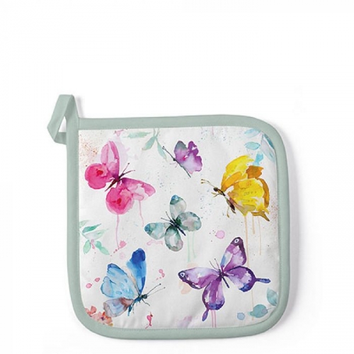 Manique de cuisine butterfly collection white - ambiente