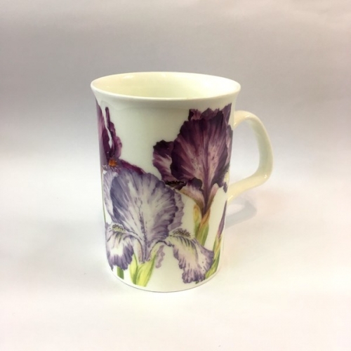 Mug iris bleu/violet