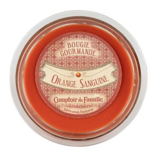 Bougie parfumée orange sanguine comptoir de famille