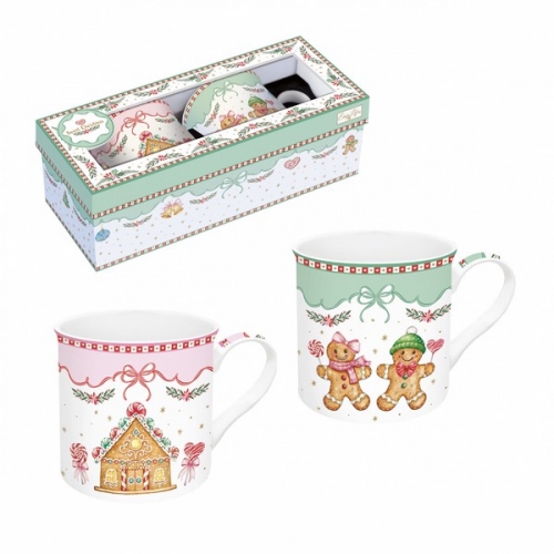 Coffret de 2 mugs sweet christmas - easy life