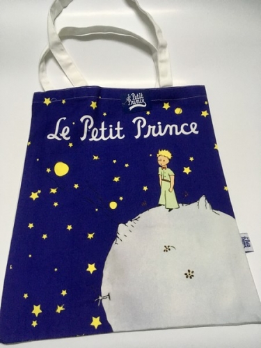 Sac coton le petit prince nuit étoilée