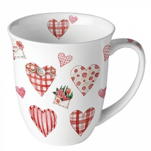 Mug lovely hearts - ambiente