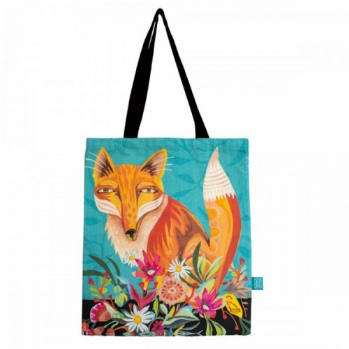 Sac shopping renard en coton - Allen designs