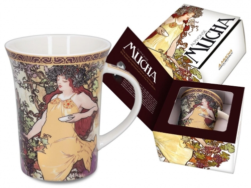 Mug automne de Mucha - Carmani
