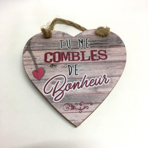 Coeur à supendre tu me combles de bonheur