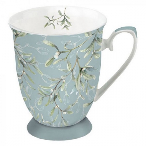 Mug sur pied mistletoe over the green - ambiente