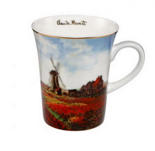 Mug le champ de tulipes de Claude Monet - goebel