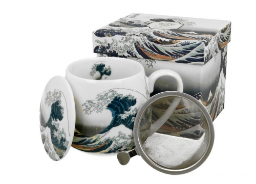 Mug infuseur la grande vague Hokusai