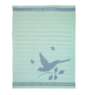 Torchon mint bird - Laura Ashley