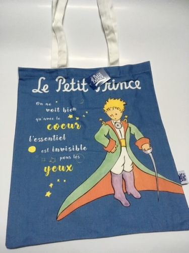 Sac coton le petit prince cape épée