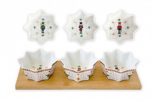 Coffret plateau avec coupelles nutcracker - easy life