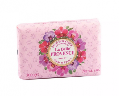Savon parfumé à la rose la belle provence - savonnerie de nyons
