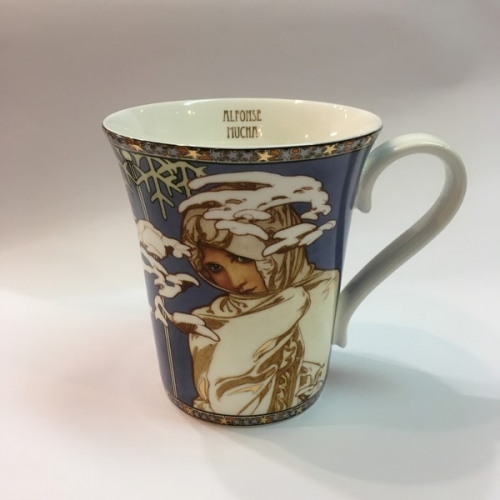 Mug hiver Alphonse Mucha - artis orbis